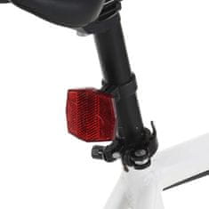 Greatstore Kolo z eno prestavo belo in modro 700c 55 cm