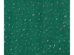 GARDEN LINE Zelena vodoodporna ponjava z očesci, večnamenska 2x3m 