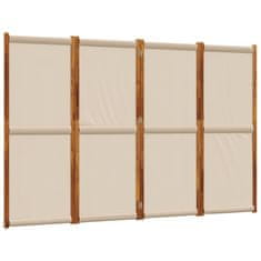 shumee Paravan 4-delni taupe 280x180 cm