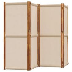 shumee Paravan 4-delni taupe 280x180 cm