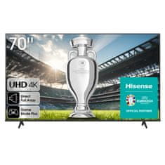 Hisense 70A6K 4K UHD DLED televizor, Smart TV