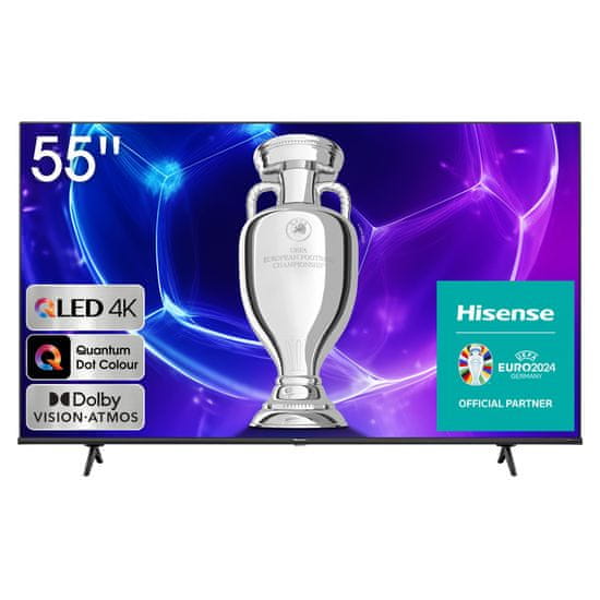 Hisense 55E7KQ 4K UHD QLED televizor, Smart TV