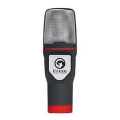 Marvo MIC-02 streaming črn, mikrofon s stojalom