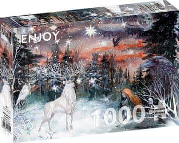ENJOY Puzzle Iris 1000 kosov