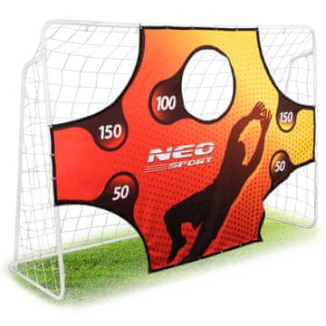 Neo-Sport Nogometni gol 245 x 155 x 80 cm tarčna podloga