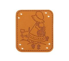 Obliž Hand Made girl - komplet 4 kosov - 40x35 mm