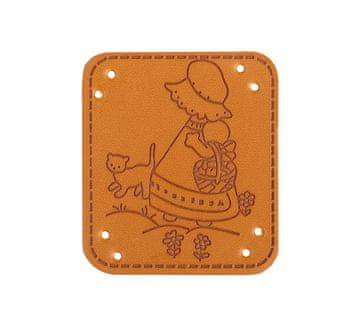 Obliž Hand Made girl - komplet 4 kosov - 40x35 mm