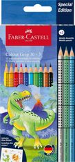 Faber-Castell Barvice grip dino 10+3