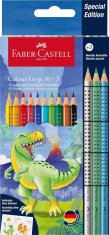 Faber-Castell Barvice grip dino 10+3