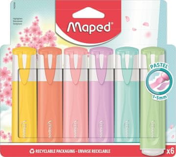 Maped Flomaster signir pastel 1-5mm 1/6