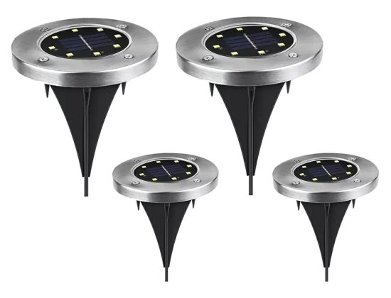 slomart ZD50J Vrtna sončna svetilka 8led 4pcs