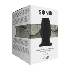 Sono ANALNI ČEP Sono Hollow Tunnel N.49 Small Black