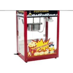 NEW Barski stroj za popcorn s črnim baldahinom