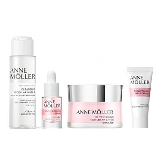 Anne Moller Set za posvetlitev in učvrstitev suhe kože Stimulâge