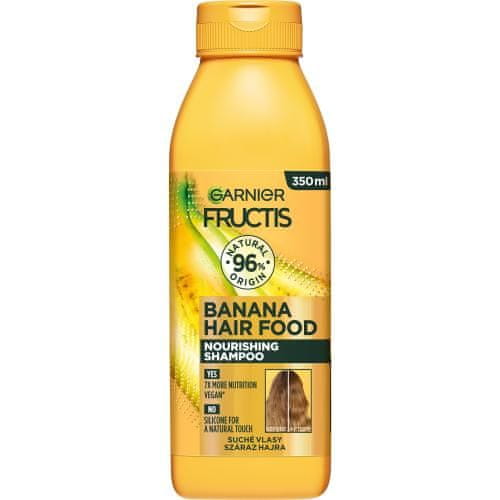 Garnier Fructis Hair Food Banana Nourishing Shampoo negovalni šampon za suhe lase za ženske