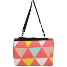 Odeja za piknik ENERO SPRING ORANGE z ALU prevleko, 200x180 cm, T-003-TR