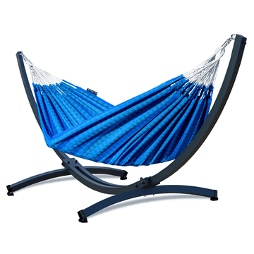 Potenza Viseča mreža MORENA 230×160 + jekleni okvir za visečo mrežo TYTAN