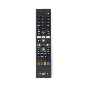 Nedis TVRC45PHBK - nadomestni daljinski upravljalnik | Televizor Philips | Predprogramiran | Črn