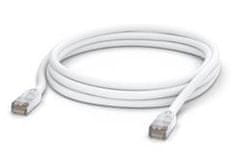 Ubiquiti UACC-Cable-Patch-Outdoor-3M-W, Zunanji povezovalni kabel UniFi, 3 m, Cat5e, bel