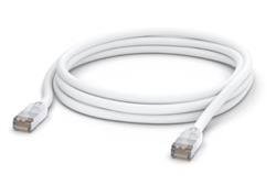Ubiquiti UACC-Cable-Patch-Outdoor-3M-W, Zunanji povezovalni kabel UniFi, 3 m, Cat5e, bel