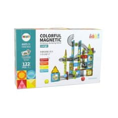 LocoShark Magneti za otroke (Steza za frnikule) - Velika - 122 kosov