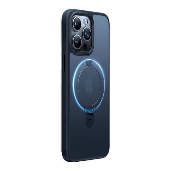 Torras Torras UPRO Ostand Matte etui za iPhone 15 Pro - Črna
