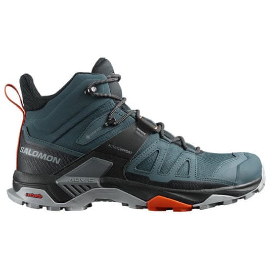Salomon Čevlji treking čevlji turkizna X Ultra Mid 4 Gtx Gore-tex