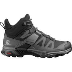 Salomon Čevlji treking čevlji črna 43 1/3 EU X Ultra Mid 4 Wide Gtx