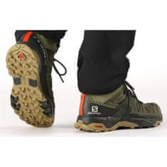 Salomon Čevlji treking čevlji zelena 46 2/3 EU X Ultra Mid 4 Gtx