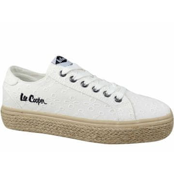Lee Cooper Čevlji bela LCW24442425