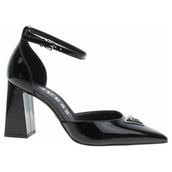 Guess Salonarji elegantni čevlji črna FLPBSYPAT08BLACK