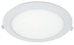 ELMARK LED panel 12W 175mm 4000K - vgradni, bel, okrogel