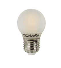 ELMARK LED žarnica E27 G45 4W - 2700K toplo bela