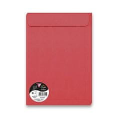 Clairefontaine Barvna ovojnica C4, samolepilna, 5 kosov, rdeča, C4