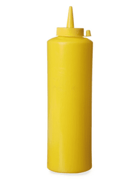 Hendi Dispenser za hladne omake 0,7 l, rumen - Hendi 557907