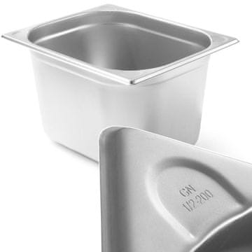 shumee Kitchen Line GN 1/2 jeklena posoda, višina 200 mm - Hendi 806357