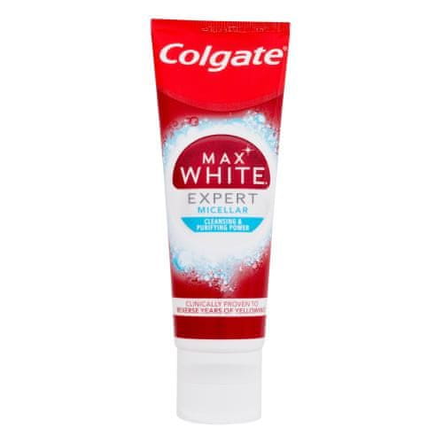 Colgate Max White Expert Micellar belilna zobna pasta z micelarno tehnologijo
