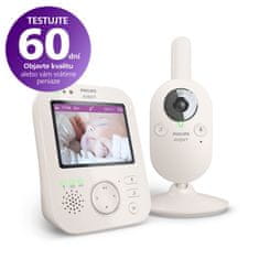 Philips Avent Video otroški monitor SCD891/26+NATTOU Sleepy Bear 4v1 Pale Brown 0m+