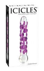 Icicles STEKLENI DILDO Icicles Hand Blown Glass Massager