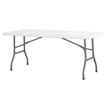 shumee Zložljiva gostinska miza bela 180x74cm do 150kg - Hendi 810897