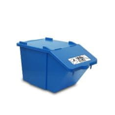 NEW Koš za razvrščanje odpadkov - modri 45L
