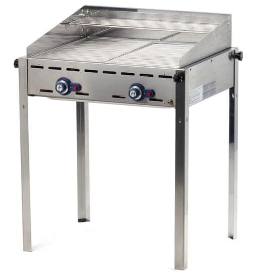 shumee Green Fire plinski žar 2 rešetki GN1/1 11.6kW - Hendi 149621