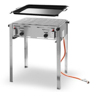 Hendi Plinski žar s posodo Grill Master Maxi 590x480mm 11,6kW - Hendi 154717