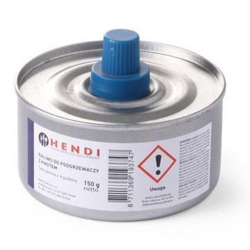 Hendi Gorivo v obliki paste za grelnik hrane, pločevinka s stenjem, 145 ml, komplet 24 kosov – Hendi 193693