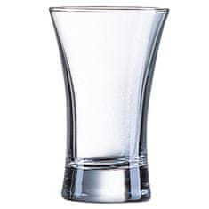 NEW Arcoroc Islande HOT SHOT kozarec za vodko kaljeno steklo 70ml komplet 12 kosov. - Hendi G2639