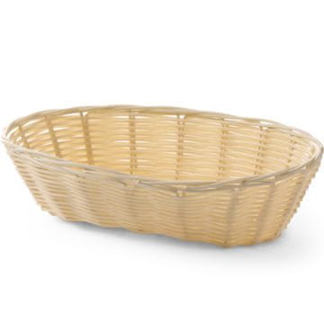 Hendi Ovalna košara za kruh iz poliratana 225x130x55mm - Hendi 426500