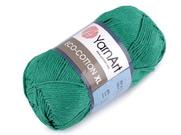 Pletena preja Eco - bombaž XL 200 g - (767) pastelno zelena