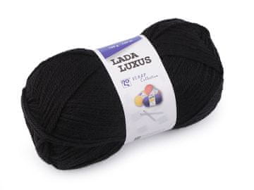 Pletena preja Lada Luxus 100 g - (59005) črna