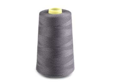 Poliestrska nit za overlocking in klasično šivanje 5000 jardov PES 40/2 - Dark Gull Gray