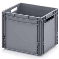 NEW Plastična transportna škatla PP 1/8 EUR 400x300x320mm AUER Packaging